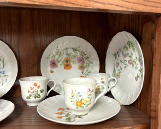 Vintage SELTMANN WEIDEN Floral
TEA CUP and SAUCER Set Bavari ?
West Germany
