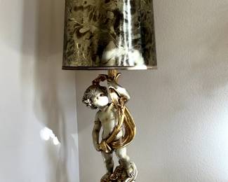Hollywood Regency Table Lamp