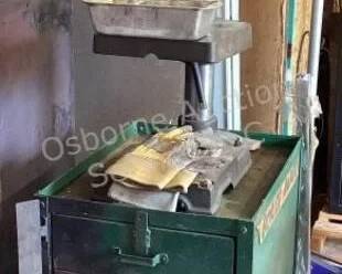 Drill press & cabinet