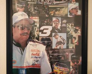 Dale Earnhardt framed poster