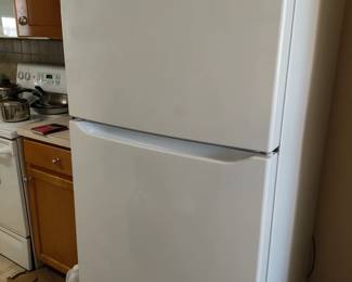 LG top freezer model refrigerator (30 inches x 66 inches)