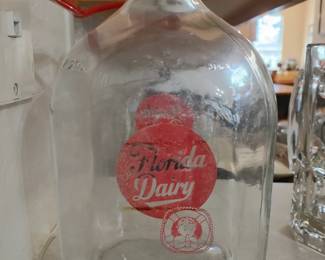 Vintage milk bottle