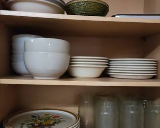Various dishes