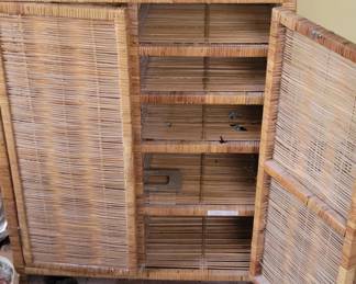 bamboo cabinet