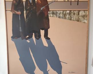 Kim means oil painting