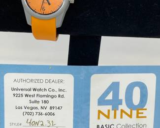 92 OrangeandGrayFortyNineWatch
