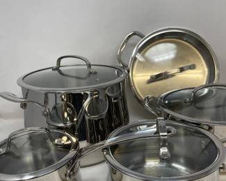 12 CompleteSetCuisinartStainlessSteel12PieceCookwareSet