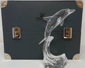 1 SwarovskiSilverCrystalGiantsDolphin