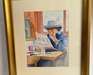 9 WomanInADinerAWatercolor