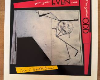 The J. Geils Band – You're Gettin' Even While I'm Gettin' Odd / SJ 17137