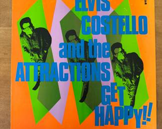 Elvis Costello And The Attractions* – Get Happy!! / AL 36347
