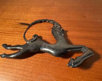 Sterling Silver Ana Sosa Ibex Brooch