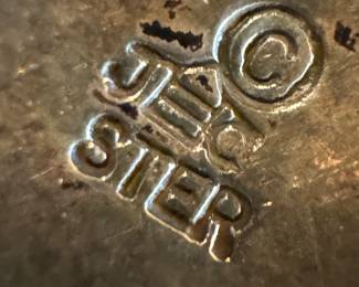 Sterling Silver Jeep Collins Brooch