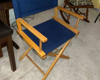 Folding director's chair