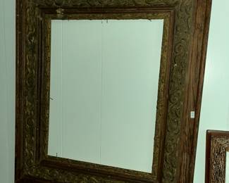 Ornate antique picture frame