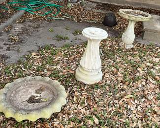 Bird baths