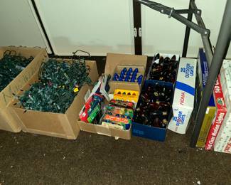 Lots of Christmas lights