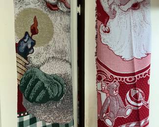 A pair of wonderful Christmas throws!