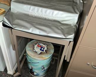 Vintage office cart