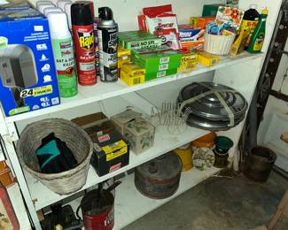 Bug sprays & mousetraps