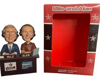 Houston Astros Milo and Alan Bobblehead