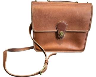 Vintage Coach Willis Leather Bag