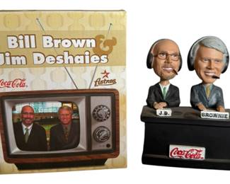 Houston Astros Bill and Jim Bobblehead