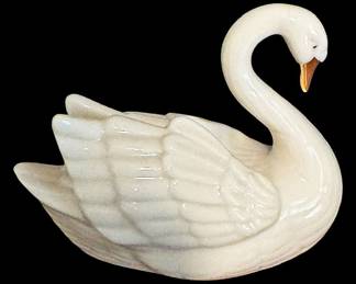 Vintage Lenox Porcelain Swan Figurine
