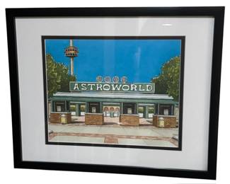 Astroworld Framed Print Jim Koehn