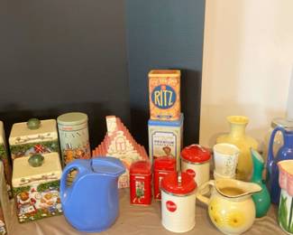 Vintage Vases, Boyds Bears Canisters and More