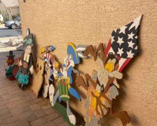 July 4th, Halloween and Thanksgiving Lawn Decor