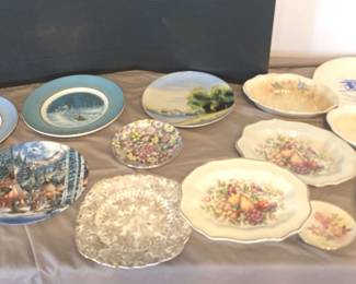 Lot Of Dishes Including Some Wedgewood For Avon 