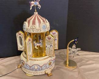 Music Box Carousel and Ornament
