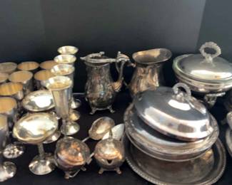 Lots And Lots of Great Silver Plate