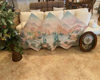 Cool Clock, Canvas Print and More Decor