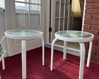 small indoor/outdoor side tables