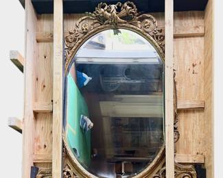 Antique French ornate Mirror
