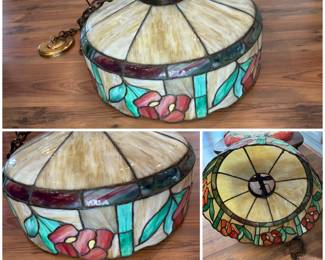 Stain Glass Style Lamp (plastic with lead)