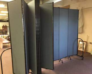 Large folding room divider $250