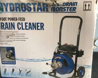 Power Feed Drain Cleaner 