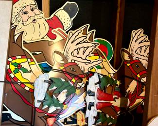 Vintage Christmas yard decor 