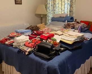 Linens and Linens  on Queen size mattress and box springs