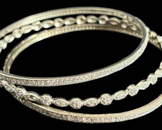 Sterling Silver Bangle Bracelets
