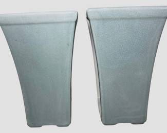 Robins Egg Blue Vases