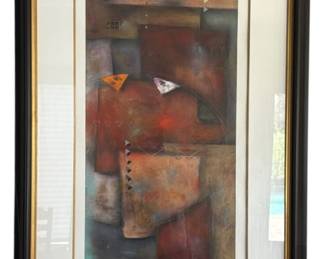 Cloudless 9 Signed Contemporary Wall Art