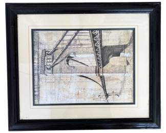 New York Bridge Print