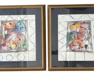 Eric Waugh Framed Abstract Art