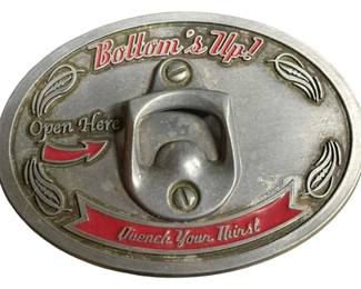 Beer Bottle Opener Belt Buckle
