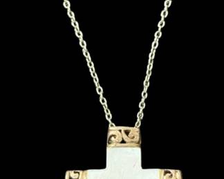 Sterling Silver Cross Necklace