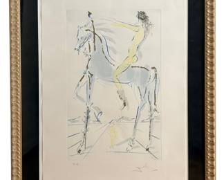 Signed Etching